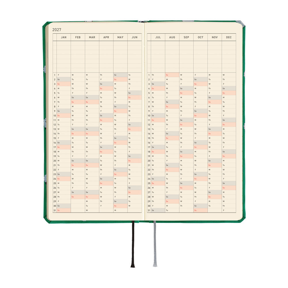 Hobonichi 2027 Weeks - Bow & Tie: Sheep Sheep Sheep