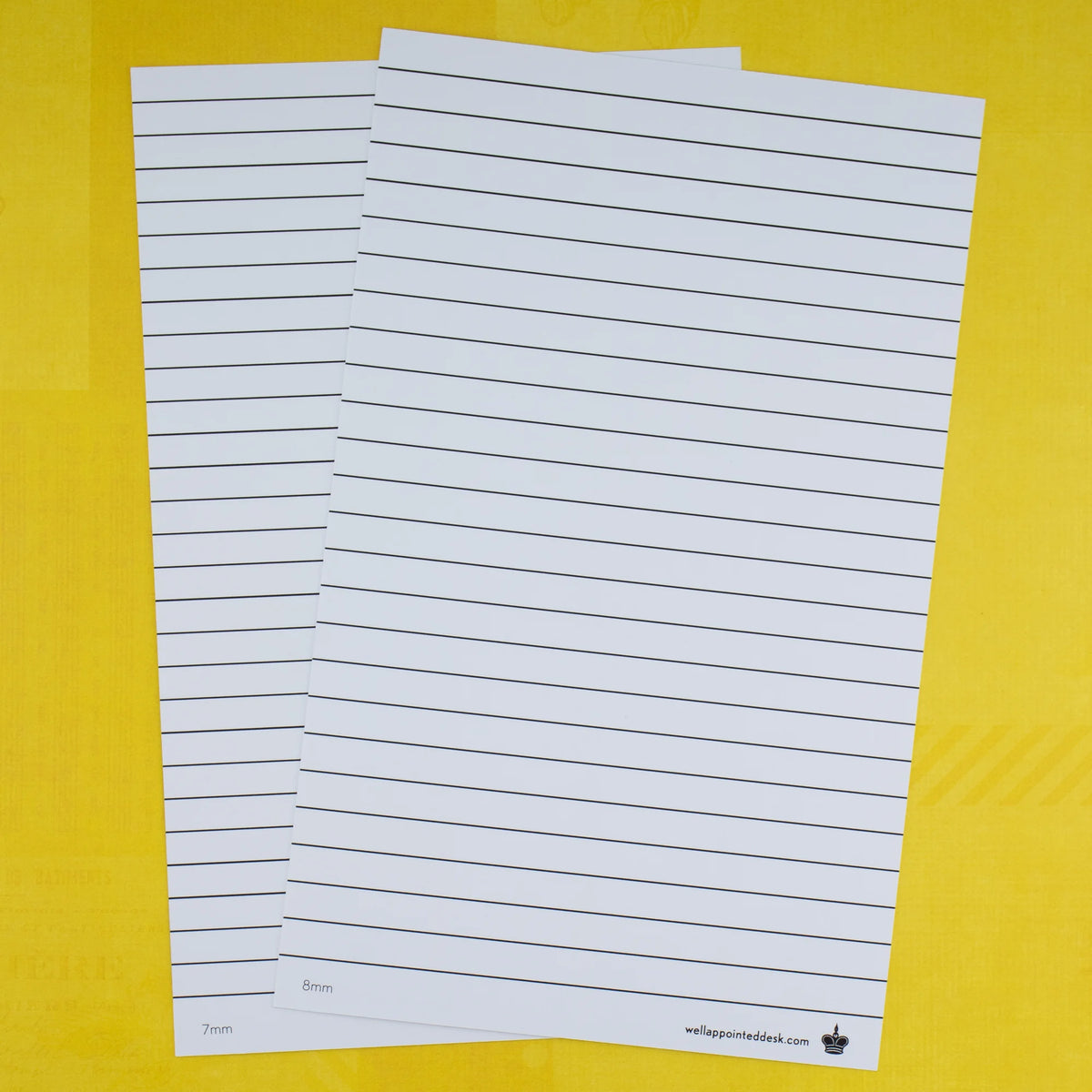 Well Appointed Desk Writing Guide Sheet Kit (4 Designs, 2 Sheets)