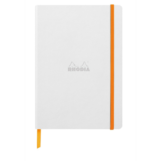 Rhodia Rhodiarama A5 Soft Webnotebook - White (Dot Grid)