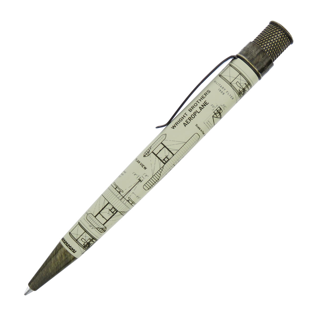 Retro 51 Tornado Rollerball - Wright Brothers Aeroplane (Smithsonian)