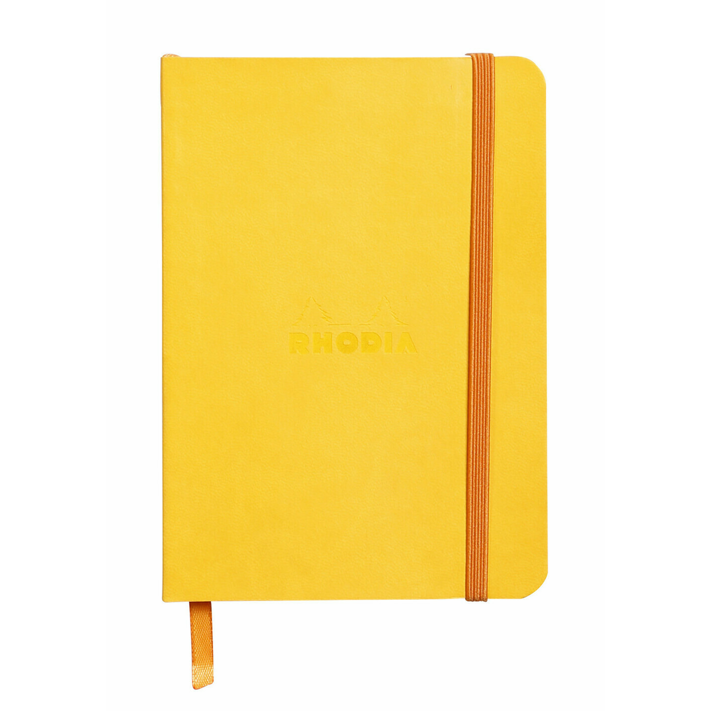 Rhodia Rhodiarama A6 Soft Webnotebook - Yellow (Lined)