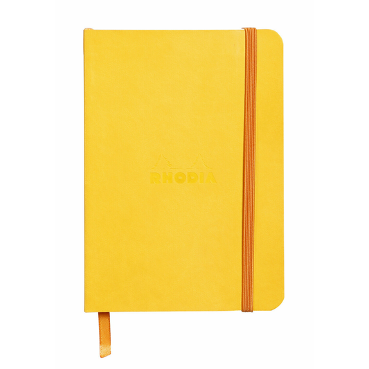 Rhodia Rhodiarama A6 Soft Webnotebook - Yellow (Lined)