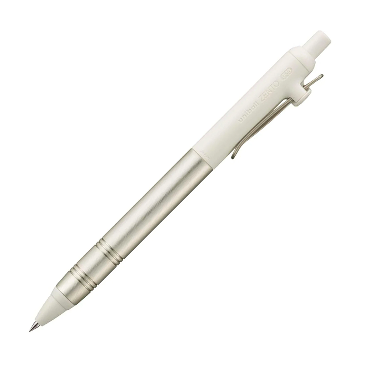 Uni-ball ZENTO Flow Model Gel Pen - Birch White (0.38mm)