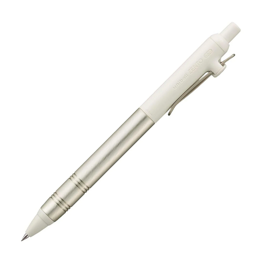 Uni-ball ZENTO Flow Model Gel Pen - Birch White (0.38mm)