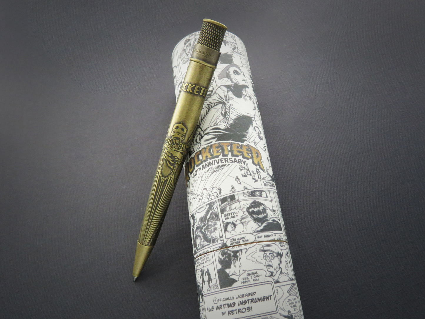 Retro 51 Tornado The Rocketeer Collection Rollerball - The Rocketeer (Brass) (Discontinued)