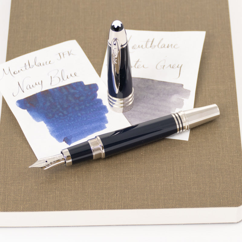 Montblanc John F. Kennedy  Fountain Pen (Great Characters Special Edition) - Blue