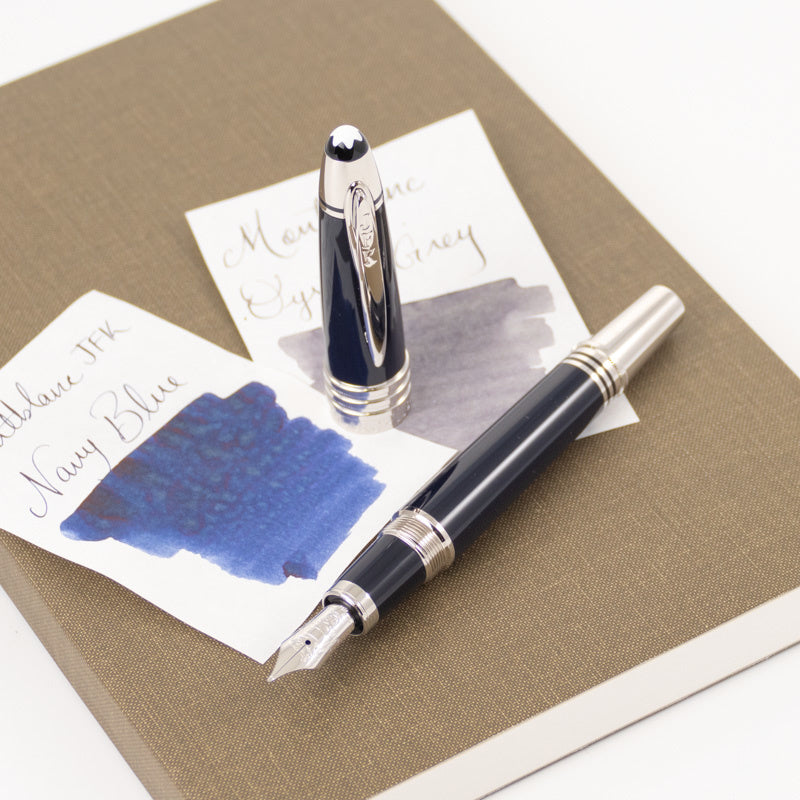 Montblanc John F. Kennedy  Fountain Pen (Great Characters Special Edition) - Blue