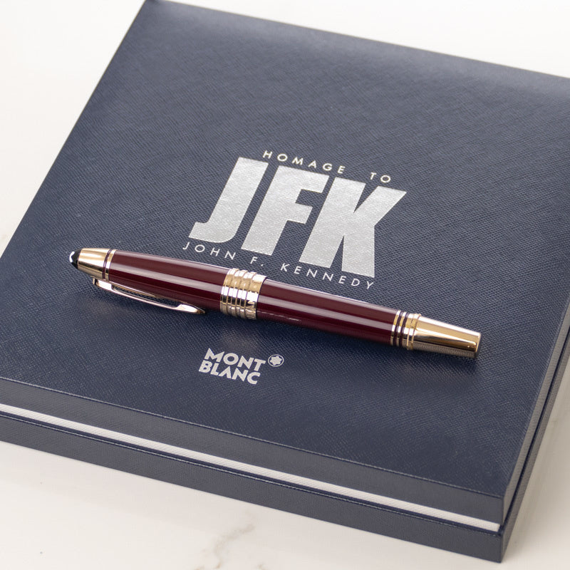 Montblanc Hommage to John F. Kennedy Fountain Pen (Great Characters Special Edition - Burgundy)