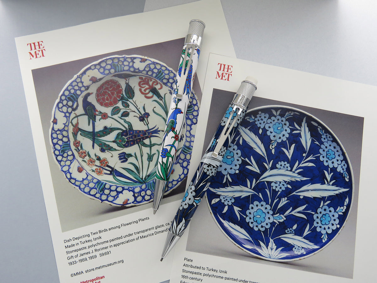 Retro 51 Collection Tornado Gift Set - Metropolitan Iznik Garden (Rollerball and Pencil 1.15mm)