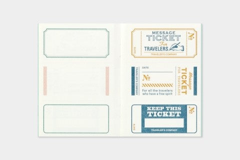 TRAVELER'S Notebook Passport Message Cards