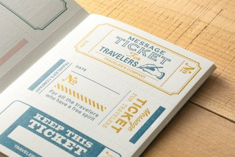TRAVELER'S Notebook Passport Message Cards