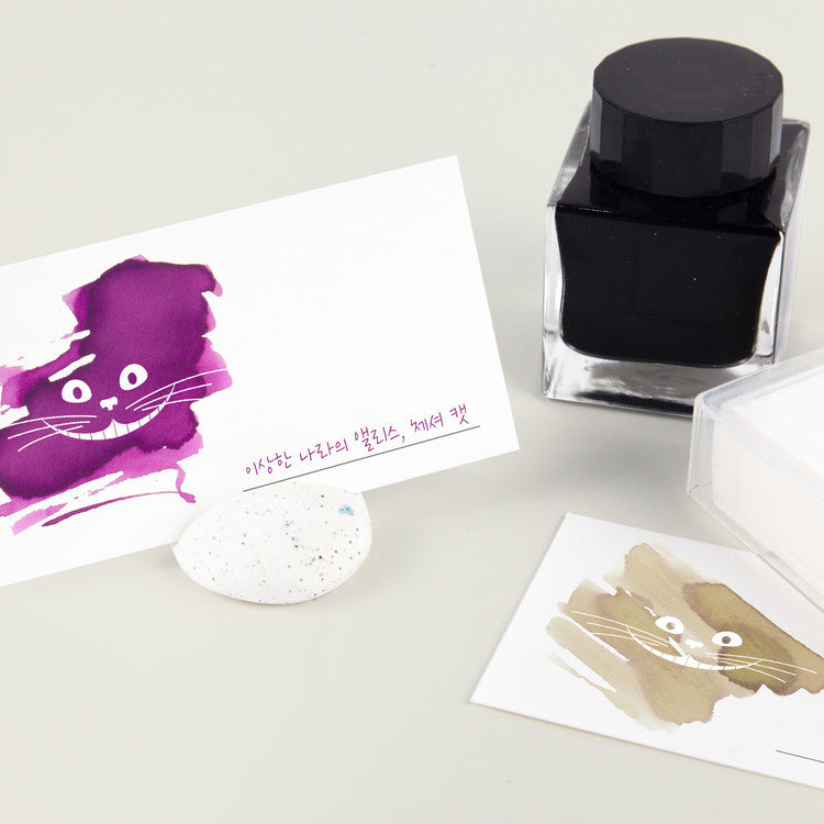 Wearingeul Ink Swatch Card - Smile Cat