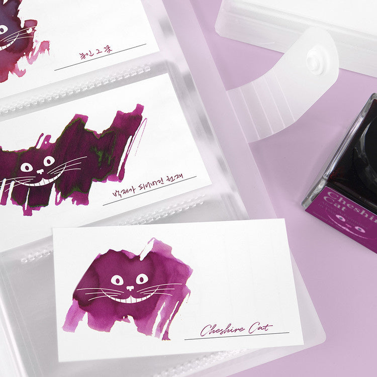 Wearingeul Ink Swatch Card - Smile Cat