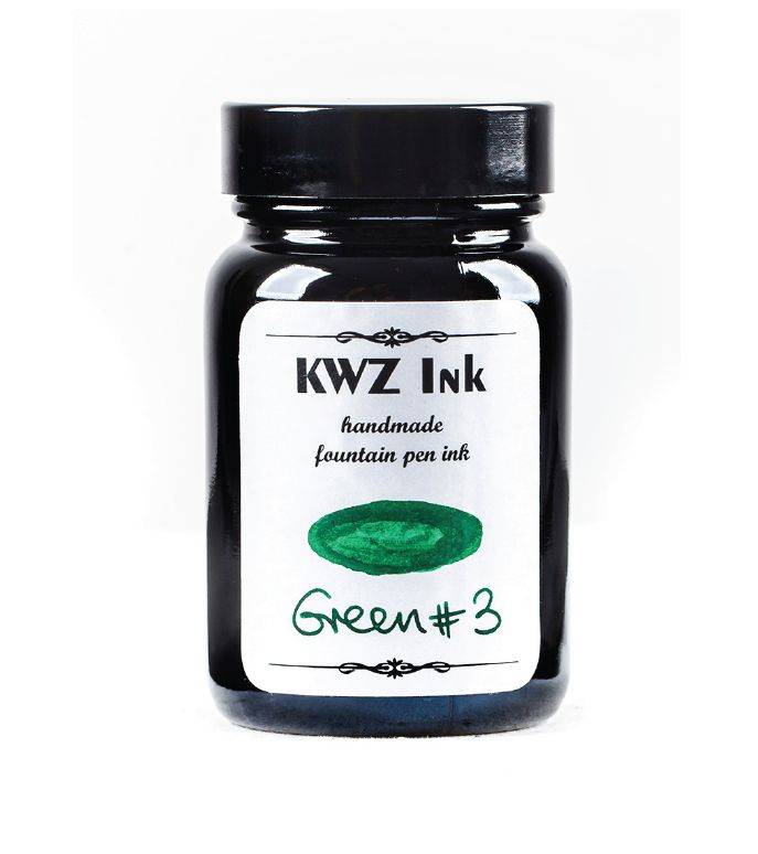 KWZ Green #3 (60ml)  Bottled Ink