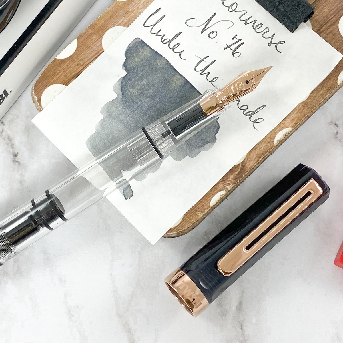 TWSBI ECO Fountain Pen - Smoke Rose Gold