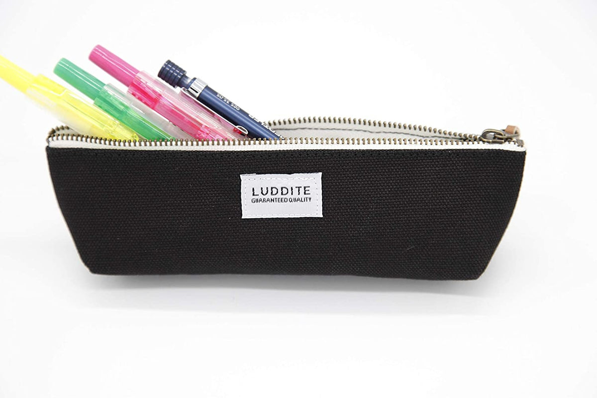 Luddite Boat Slim Pen Case - Black