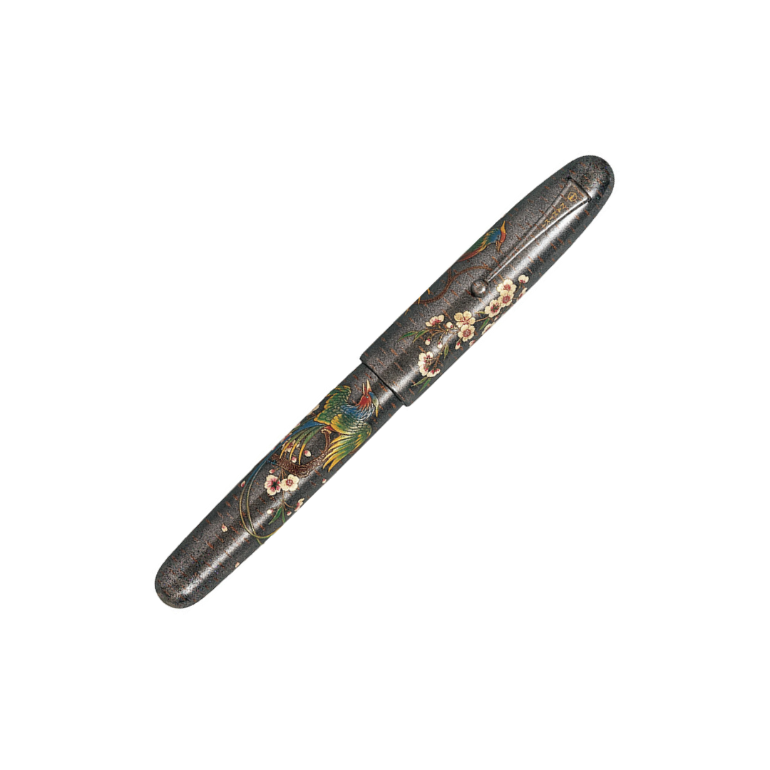 Namiki Emperor Chinkin Maki-e Fountain Pen - Rakucho Birds
