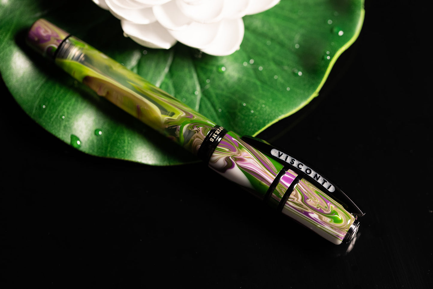 Visconti Homo Sapiens Fountain Pen - Lotus Garden (Limited Edition - Retired)