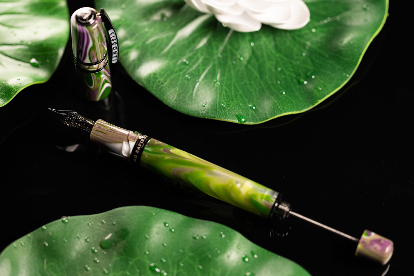 Visconti Homo Sapiens Fountain Pen - Lotus Garden (Limited Edition - Retired)