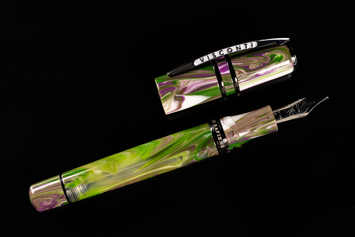 Visconti Homo Sapiens Fountain Pen - Lotus Garden (Limited Edition - Retired)