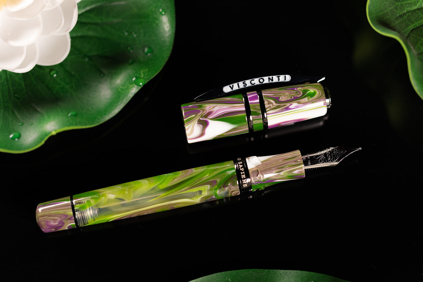 Visconti Homo Sapiens Fountain Pen - Lotus Garden (Limited Edition - Retired)