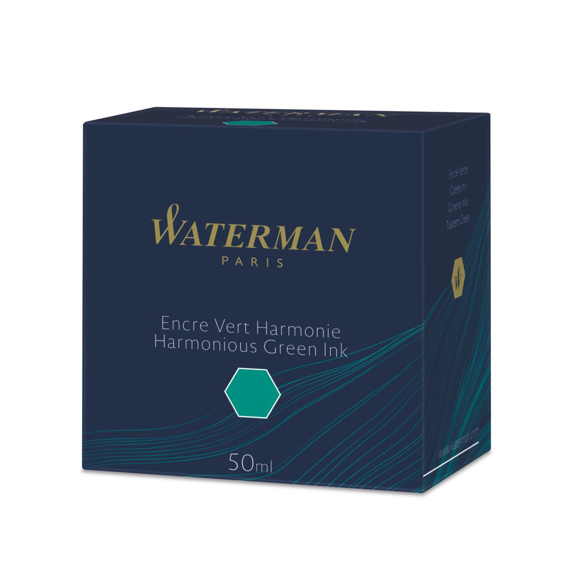 Waterman Harmonious Green Bottled Ink (50ml)