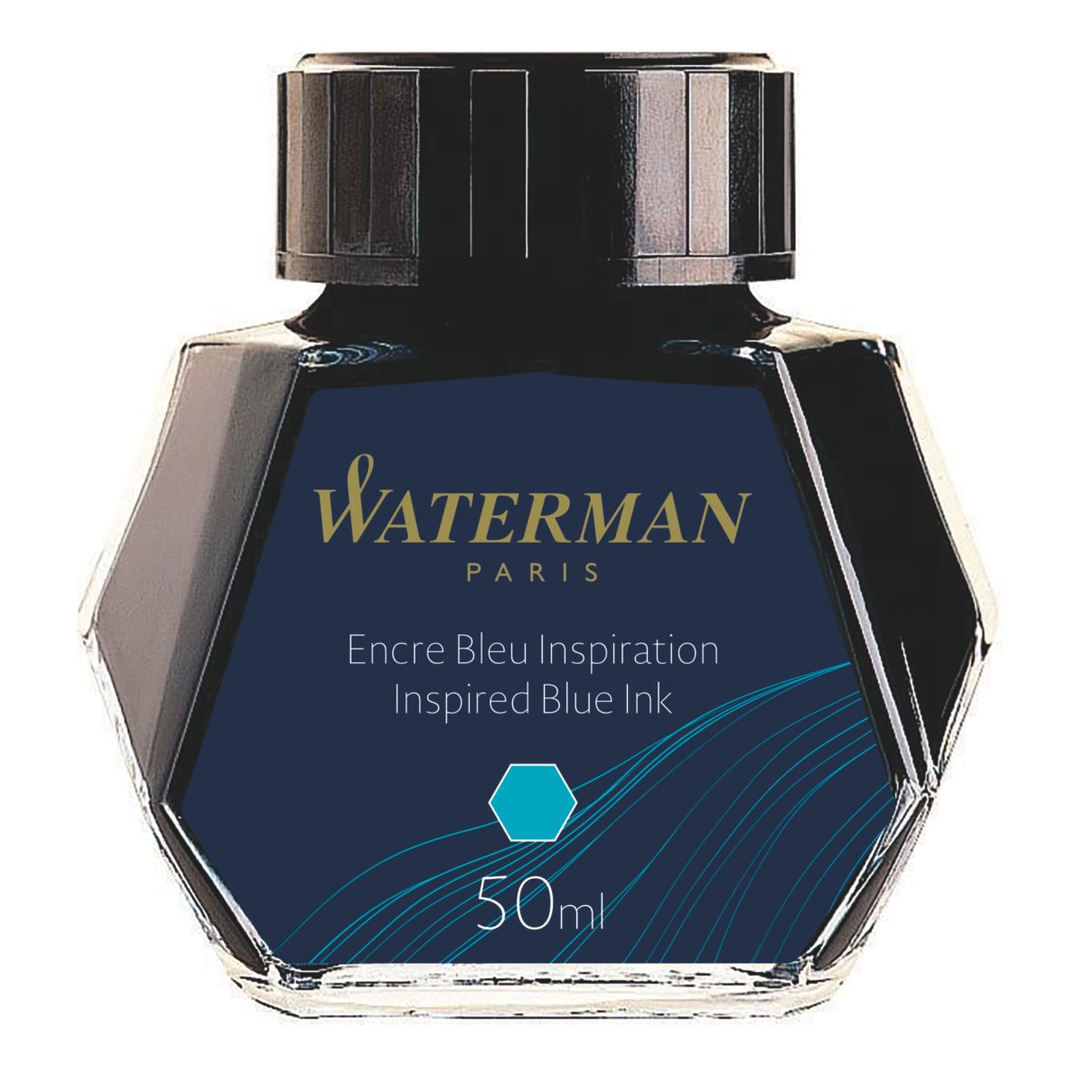 Waterman South Sea Blue Bottled Ink (50ml)