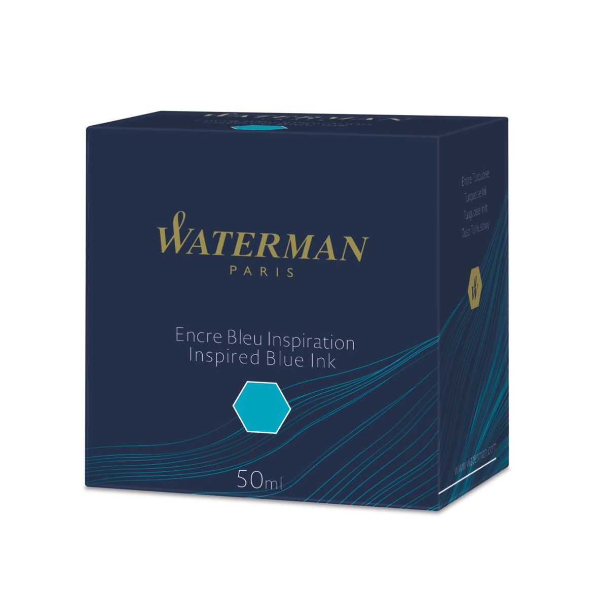 Waterman South Sea Blue Bottled Ink (50ml)