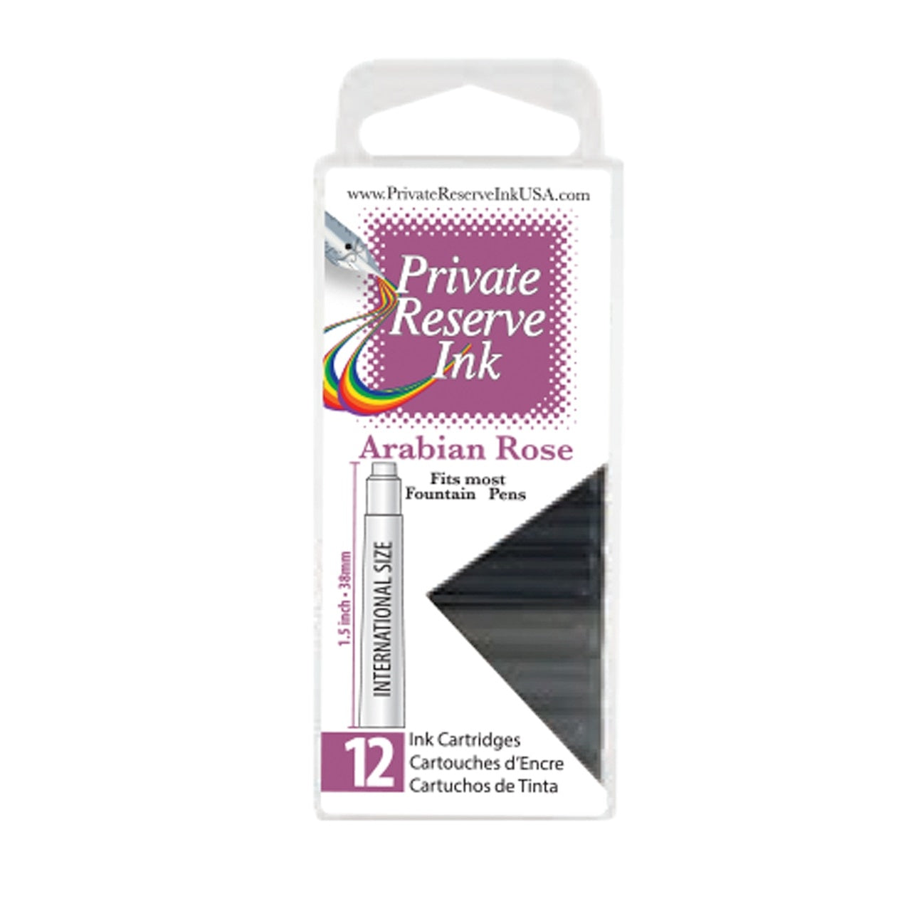 Private Reserve Arabian Rose Ink Cartridges (Set of 12)