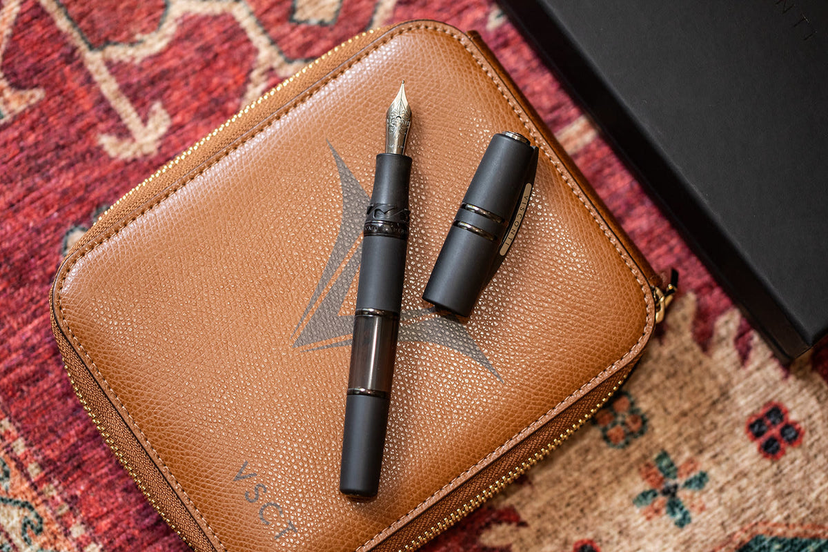 Visconti Homo Sapiens Fountain Pen - Dark Crystal (Double Reservoir)