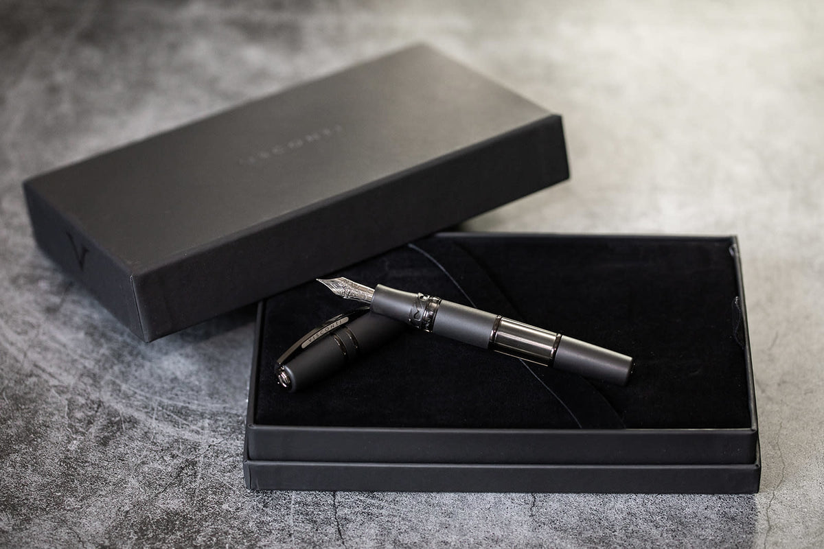 Visconti Homo Sapiens Fountain Pen - Dark Crystal (Double Reservoir)