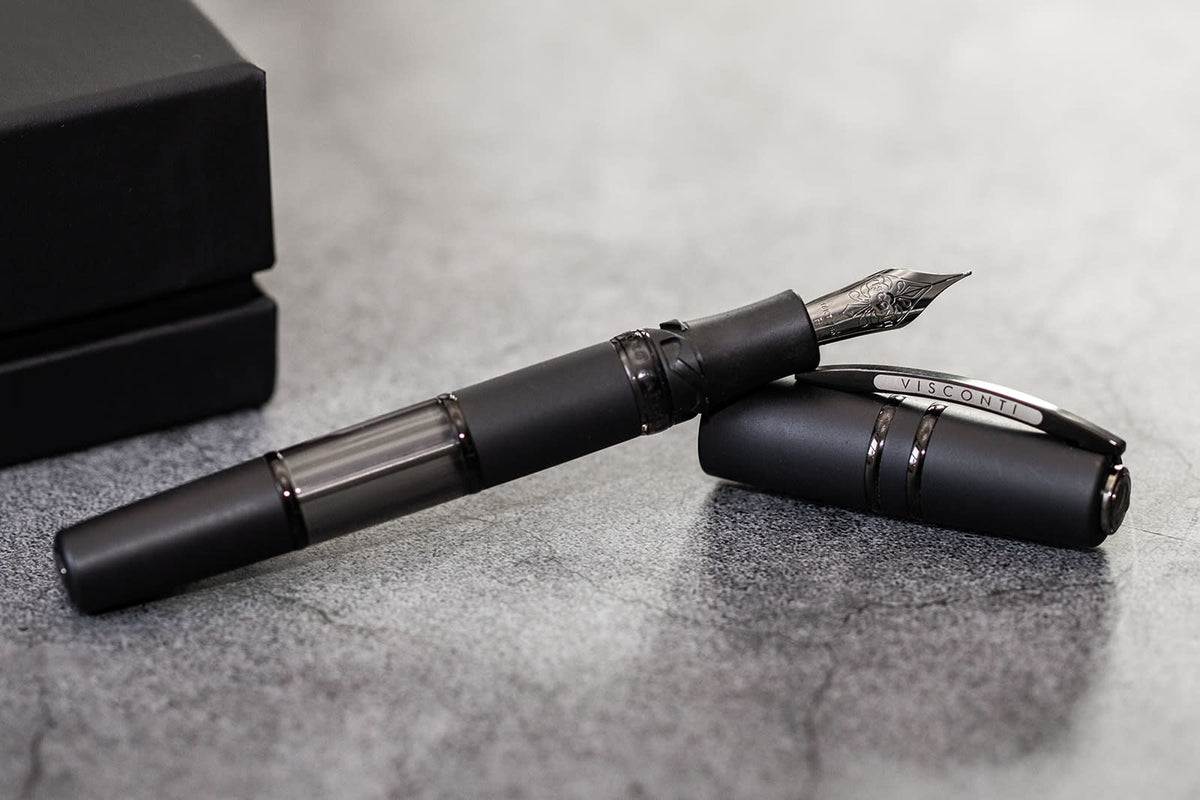 Visconti Homo Sapiens Fountain Pen - Dark Crystal (Double Reservoir)
