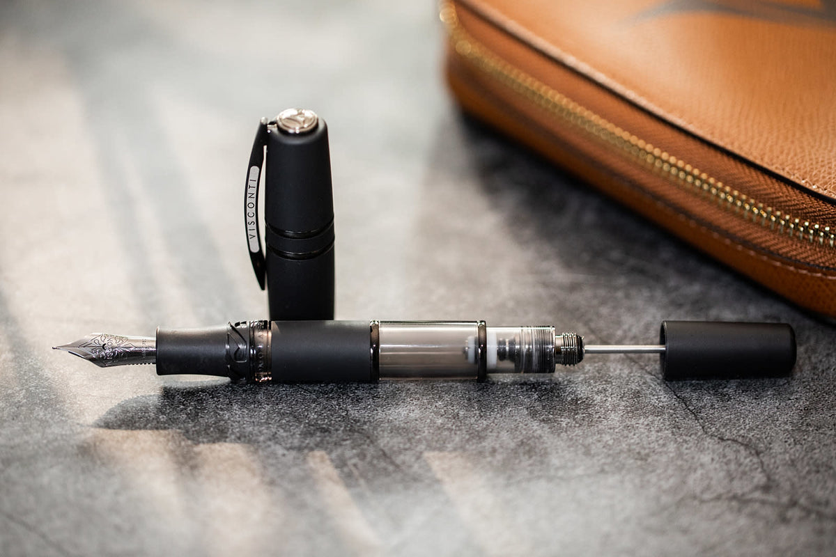 Visconti Homo Sapiens Fountain Pen - Dark Crystal (Double Reservoir)