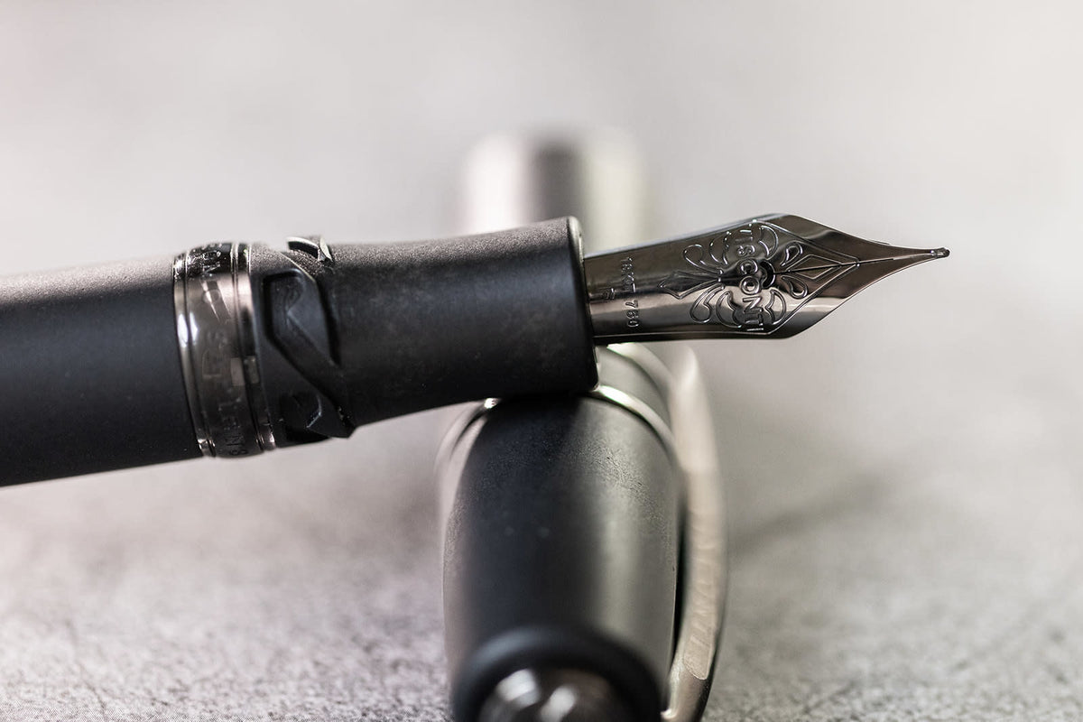 Visconti Homo Sapiens Fountain Pen - Dark Crystal (Double Reservoir)