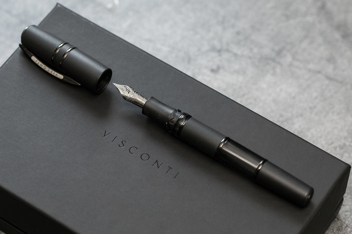 Visconti Homo Sapiens Fountain Pen - Dark Crystal (Double Reservoir)