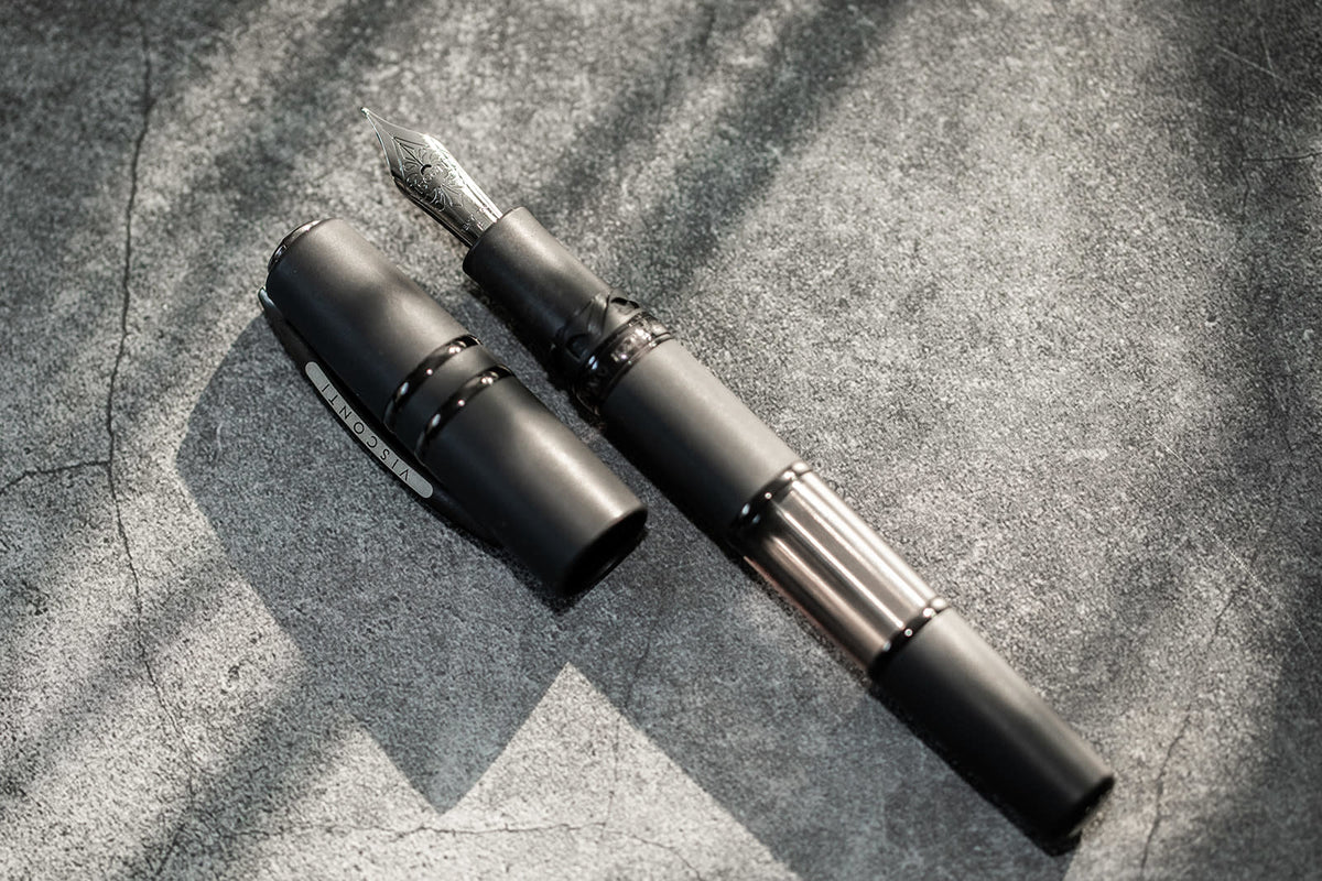 Visconti Homo Sapiens Fountain Pen - Dark Crystal (Double Reservoir)