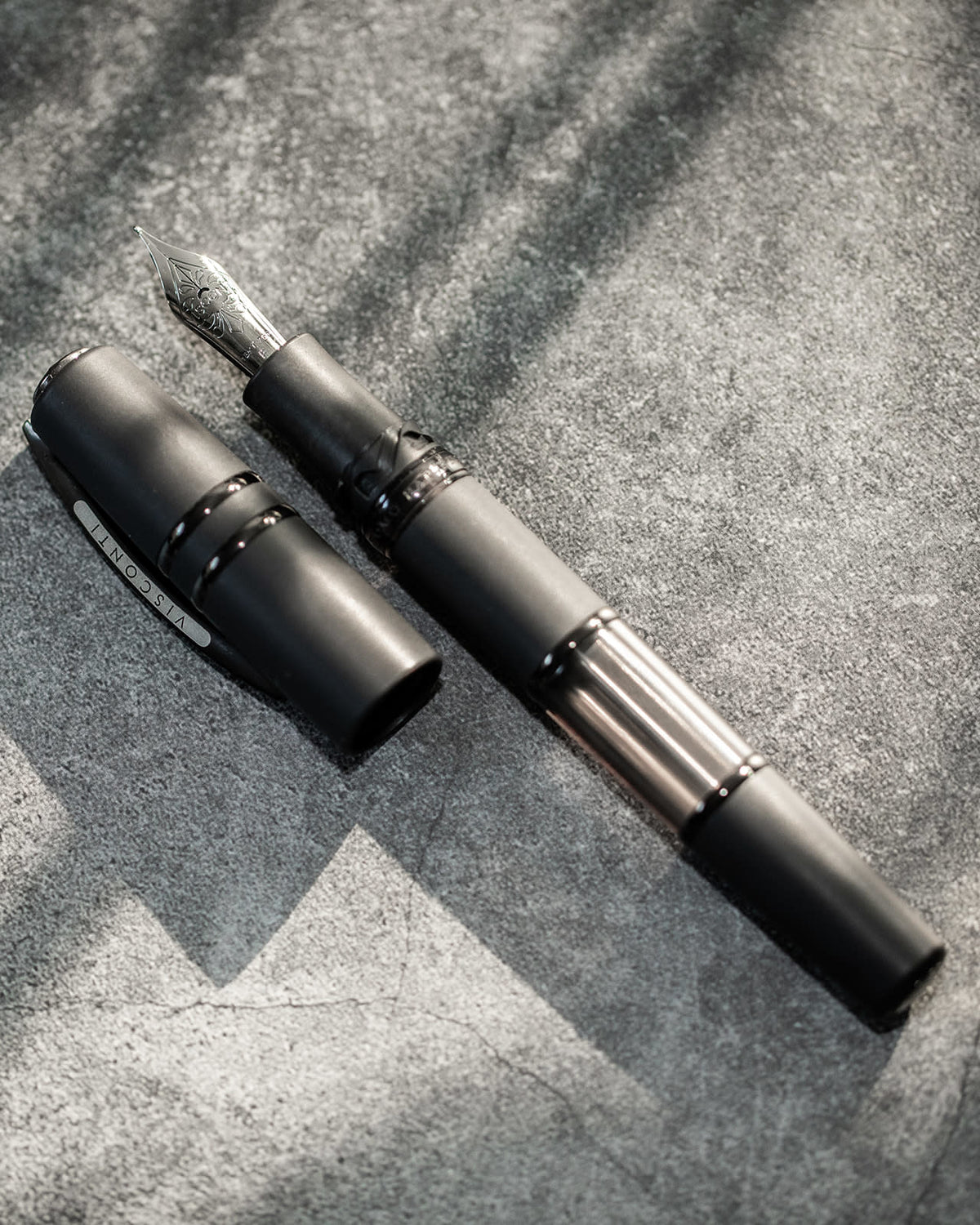 Visconti Homo Sapiens Fountain Pen - Dark Crystal (Double Reservoir)