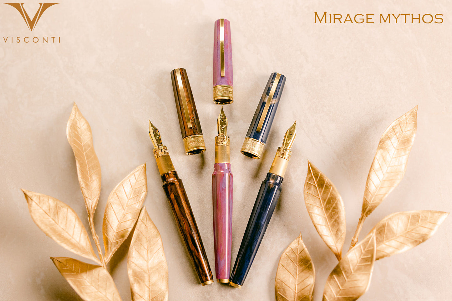 Visconti Mirage Mythos Fountain Pen - Apollo