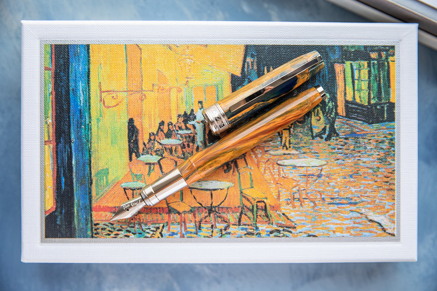 Visconti Van Gogh Fountain Pen - Cafe Terrace at Night