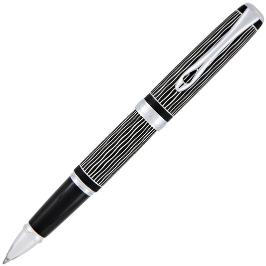 Diplomat Excellence A Plus Rollerball - Wave Guilloche Lapis Black