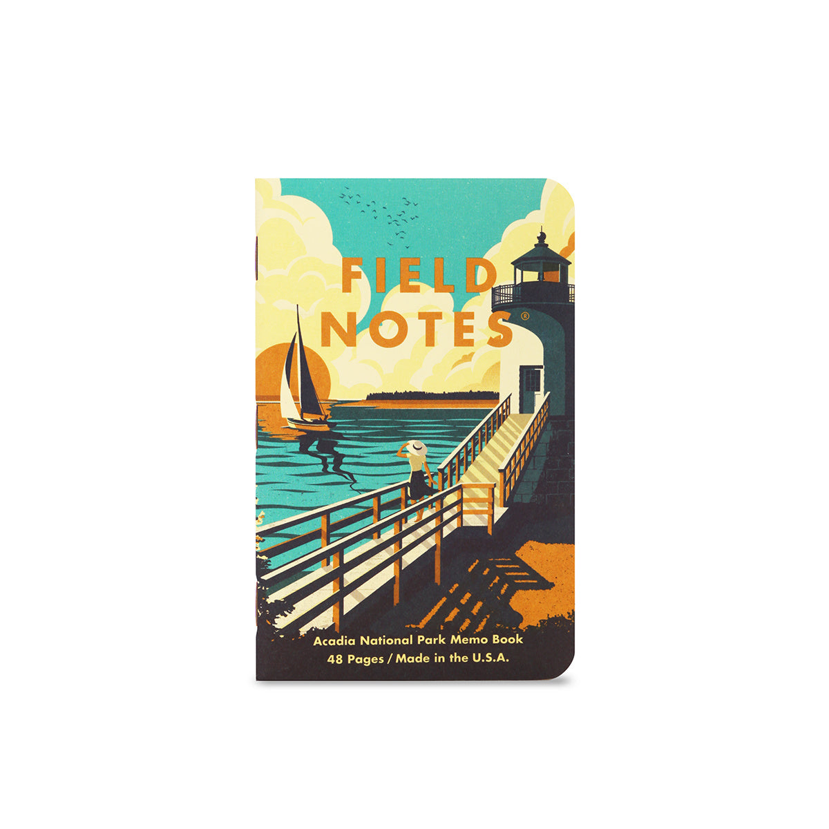 Field Notes Notebook - National Parks Series A: Yosemite, Acadia, Zion (3-Pack)