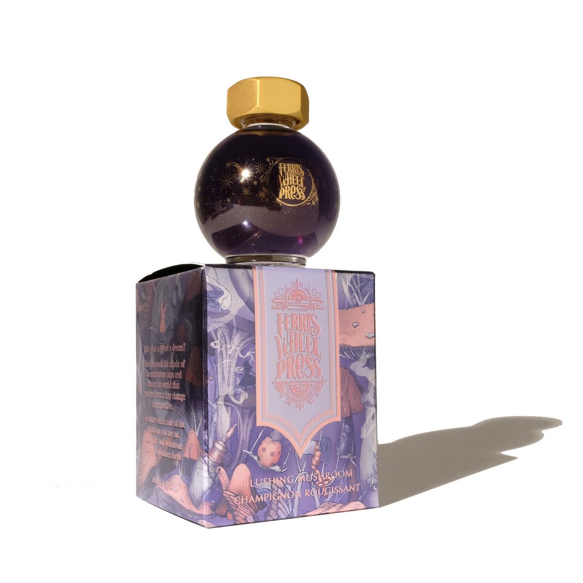 Ferris Wheel Press Blushing Mushroom (20ml) Bottled Ink - Down the Rabbit Hole