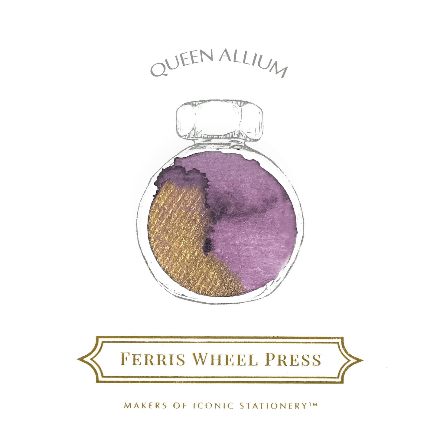 Ferris Wheel Press Queen Allium (10ml) Bottled Ink