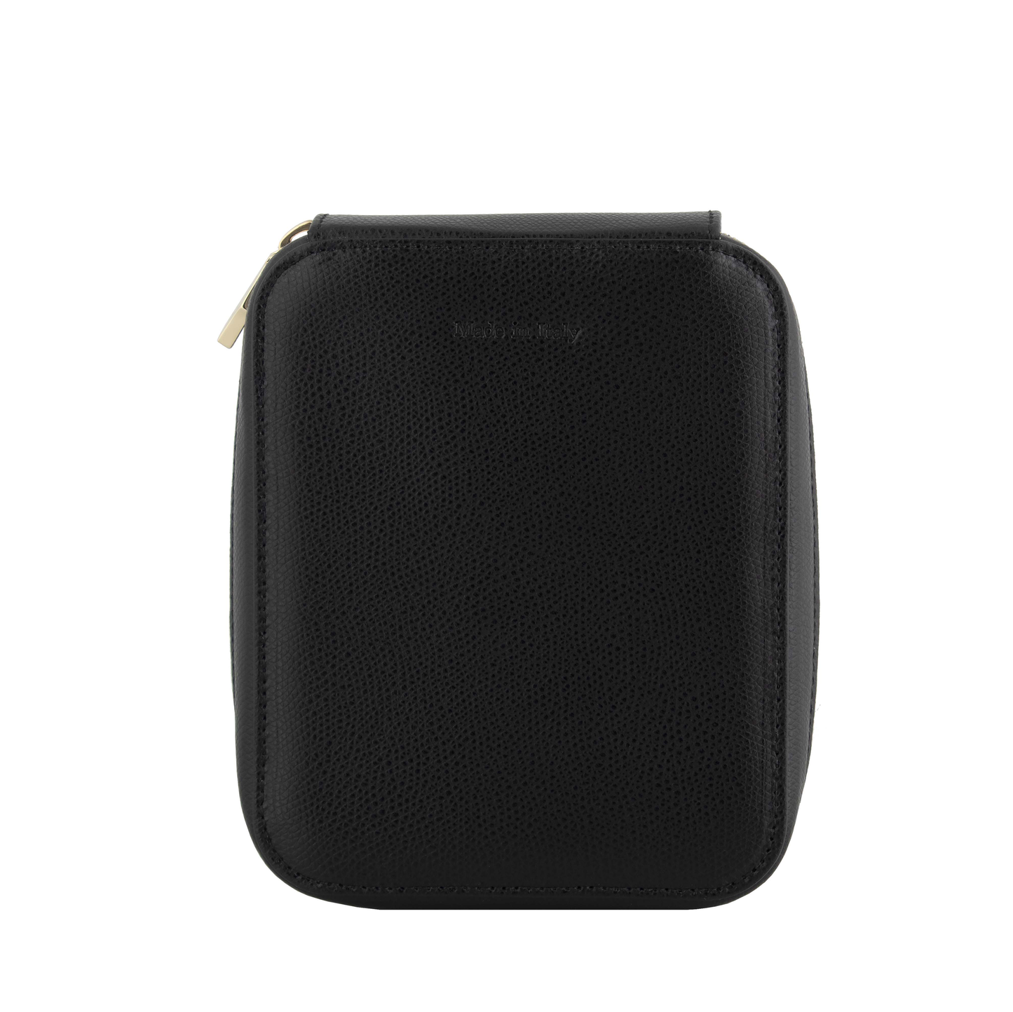 Visconti 6 Pen Case  - Black Leather VSCT Collection