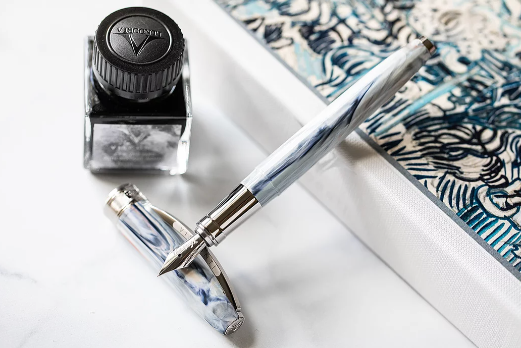 Visconti Van Gogh Fountain Pen - Old Vineyard with Peasant Woman