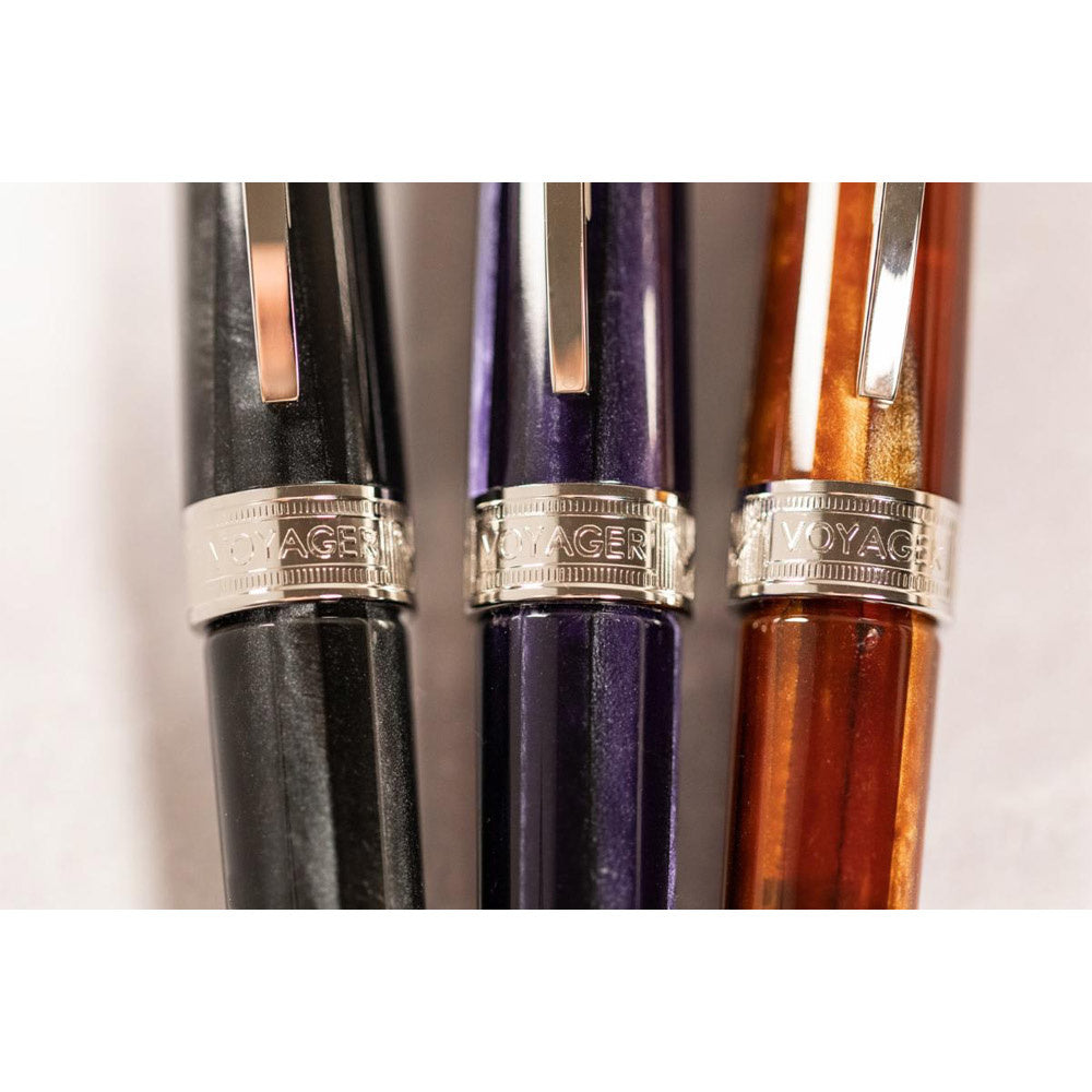 Visconti Voyager 2020 Fountain Pen - Black Star (Retired)