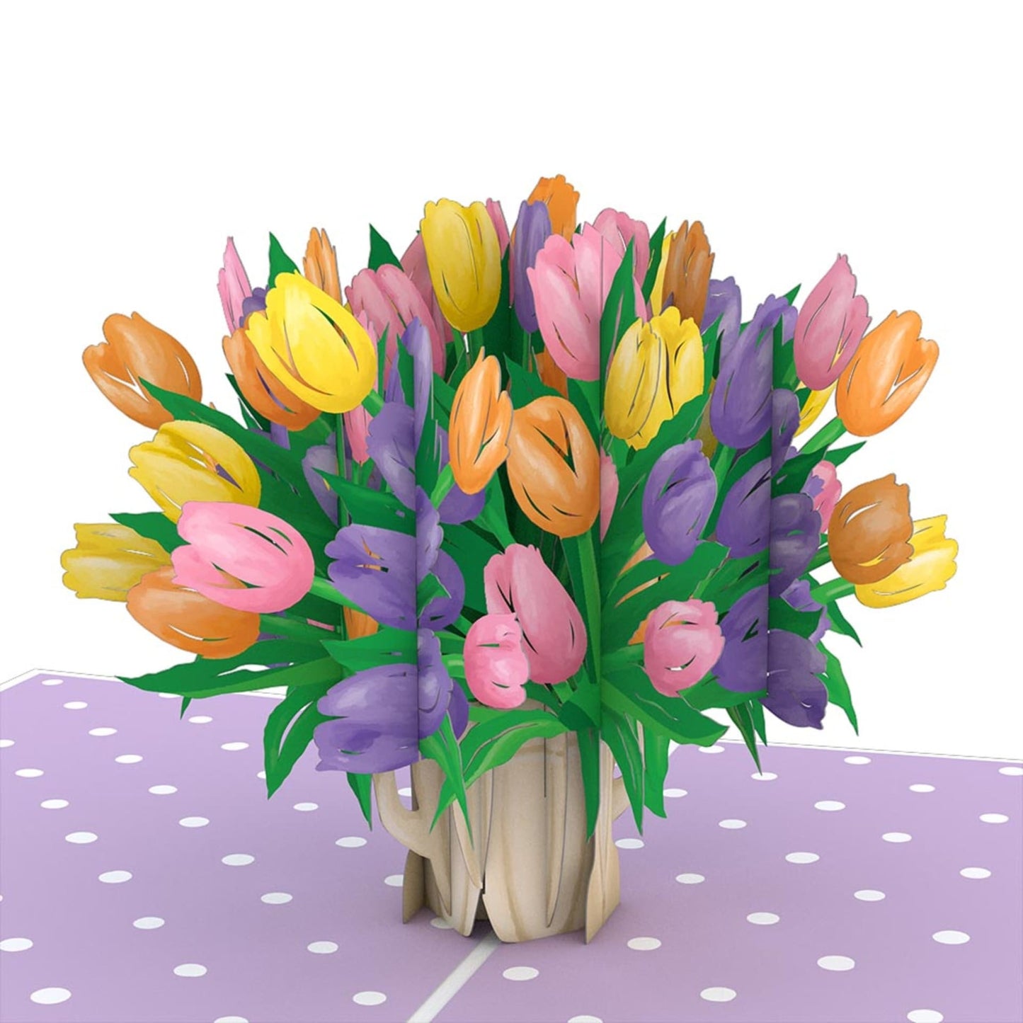 Lovepop Pop-Up Card - Tulips