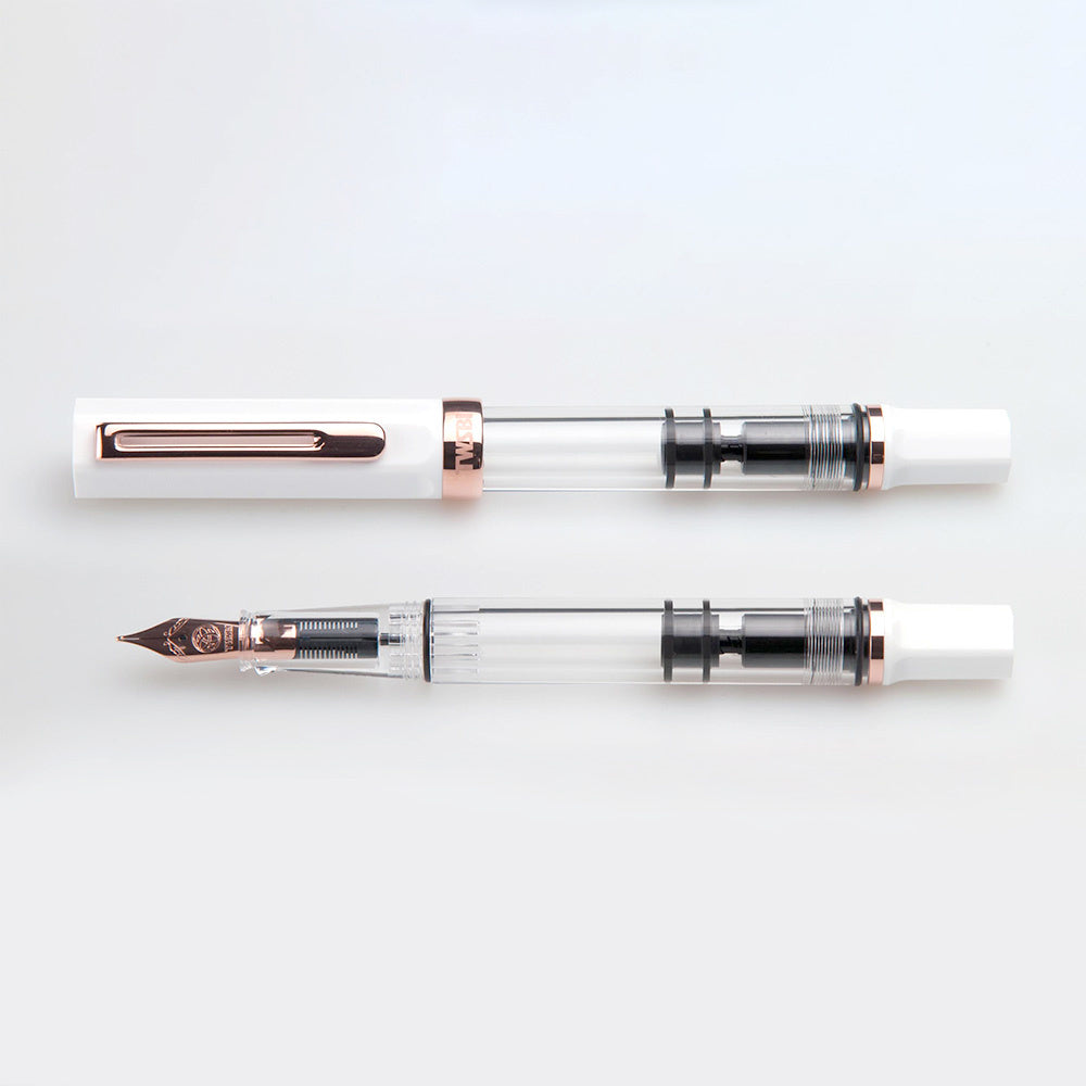 TWSBI ECO Fountain Pen - White Rose Gold