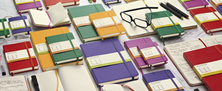 Moleskine Classic Colored Softcover X-Large Squared Notebook - Black