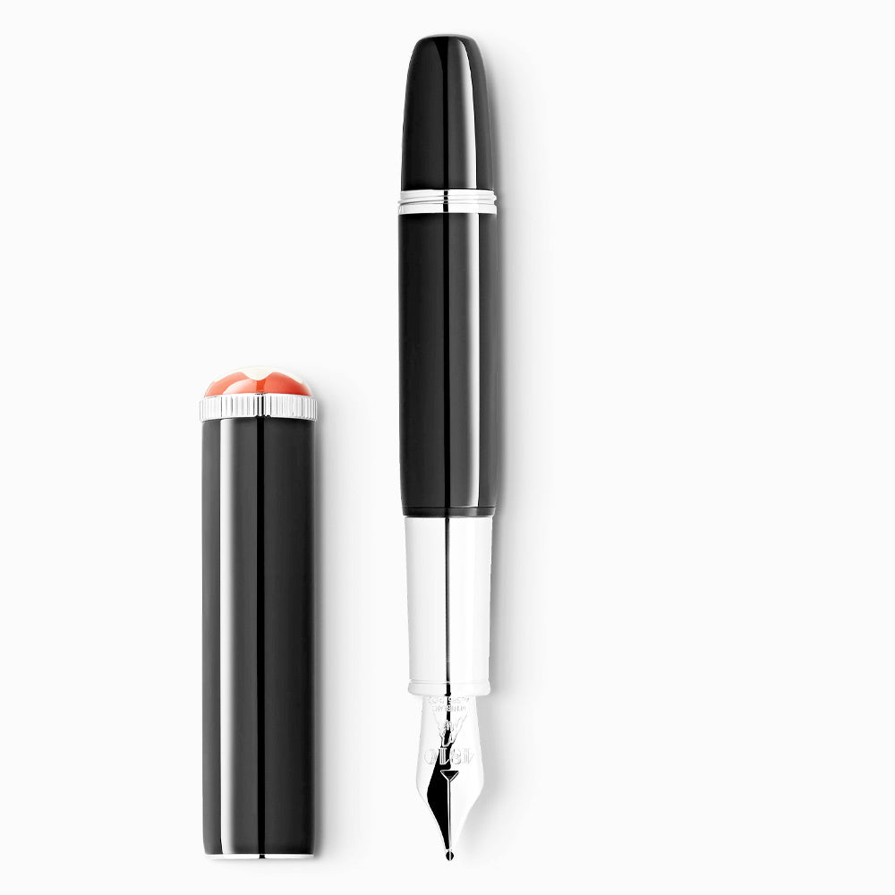 Montblanc Rouge et Noir "Baby" Fountain Pen - Black (Heritage Special Edition)